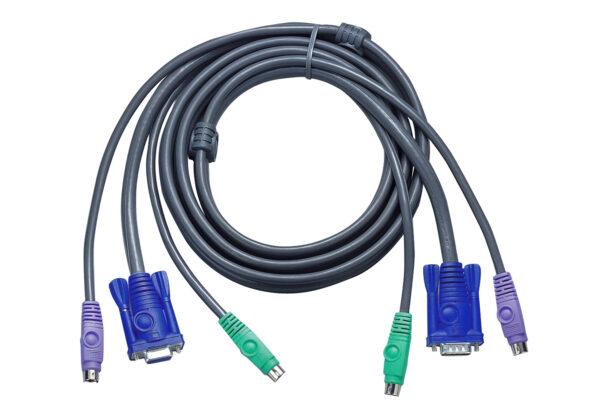 ATEN 2L-1001P/C 1,8M standardní kabel KVM PS/2