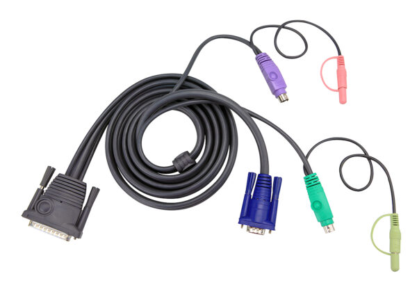 ATEN 2L-1701P 1,8M kabel KVM PS/2 se zvukem