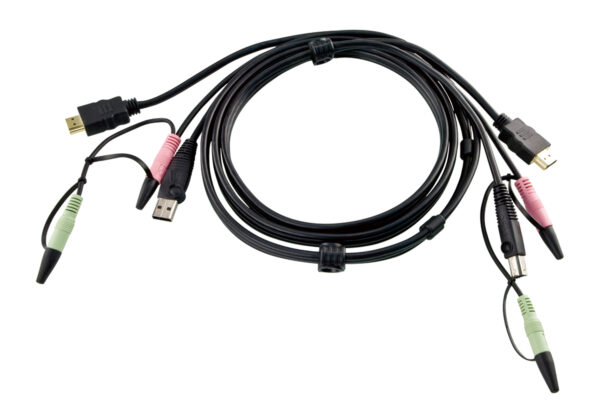 ATEN 2L-7D02UH 1,8M kabel USB HDMI KVM se zvukem