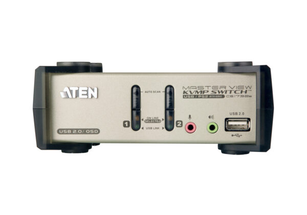 ATEN CS1732B 2portový přepínač KVMP™ PS/2-USB VGA/Audio s OSD - Image 2