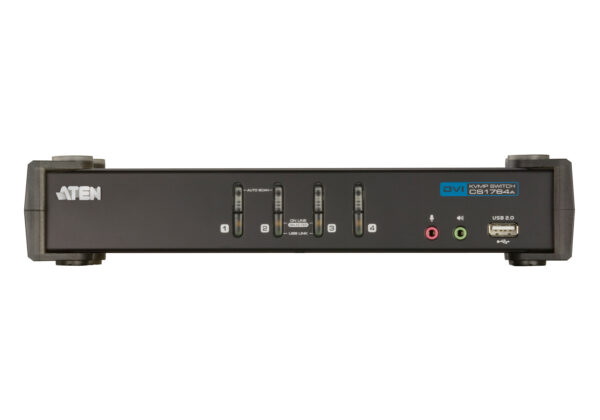 ATEN CS1764A Přepínač KVMP™ se 4 porty USB DVI/Audio - Image 2