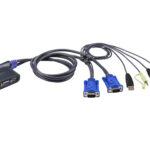 ATEN CS62U 2portový USB VGA/Audio kabel KVM přepínače (1,8 m)