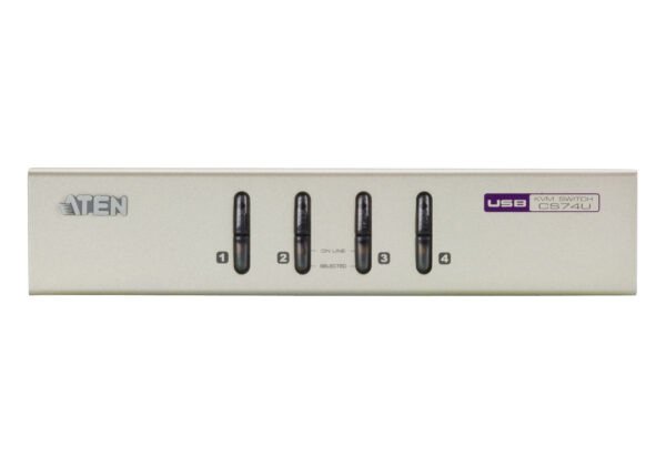 ATEN CS74U 4portový USB VGA/Audio KVM přepínač - Image 2