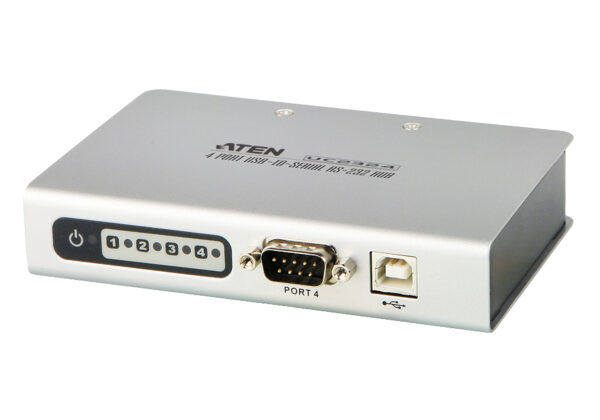 ATEN UC2324 4portový rozbočovač USB na RS-232