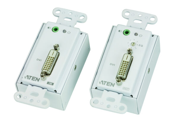 ATEN VE606 DVI/Audio Cat 5 Extender Wall Plate (1920 x 1200@40m)