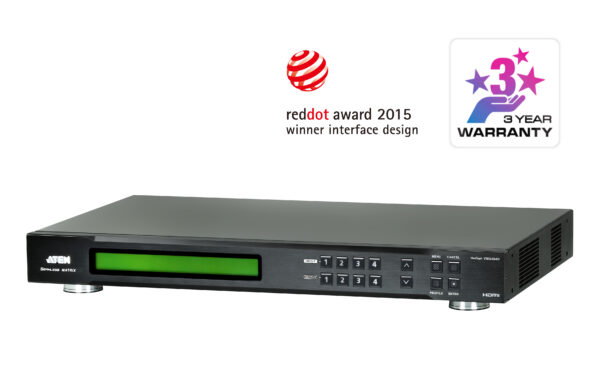 ATEN VM5404H 4 x 4 HDMI Matrix Switch s videostěnou a scalerem