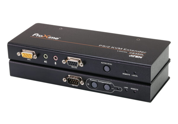 ATEN CE350 PS/2 VGA/Audio KVM Extender Cat 5 (1600 x 1200@150m)