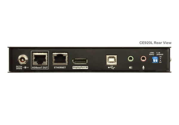 ATEN CE920L USB DisplayPort HDBaseT™ 2.0 KVM Extender (místní jednotka) (4K@100) - Image 3