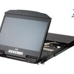 ATEN CL3884NW 4portový přepínač KVM USB HDMI Multi-View Dual Rail WideScreen LCD