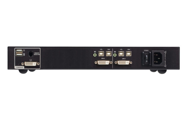 ATEN CS1182D4C 2portový zabezpečený KVM přepínač USB DVI s CAC (kompatibilní s PSD PP v4.0) - Image 2