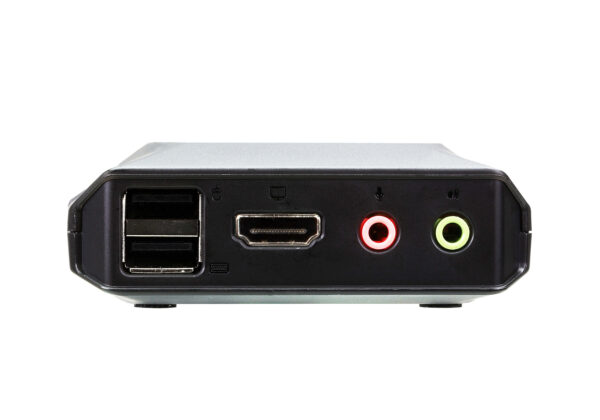 ATEN CS22H 2portový kabelový KVM přepínač USB 4K HDMI s dálkovým ovladačem portů - Image 2