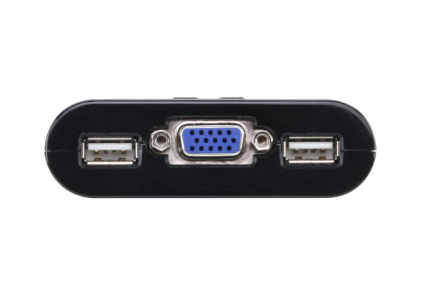 ATEN CS22U Dvouportový kabelový KVM přepínač USB VGA s dálkovým přepínačem portů - Image 2