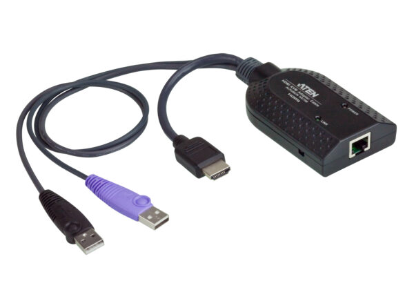 ATEN KA7168 Virtuální multimediální adaptér KVM USB HDMI s podporou čipových karet