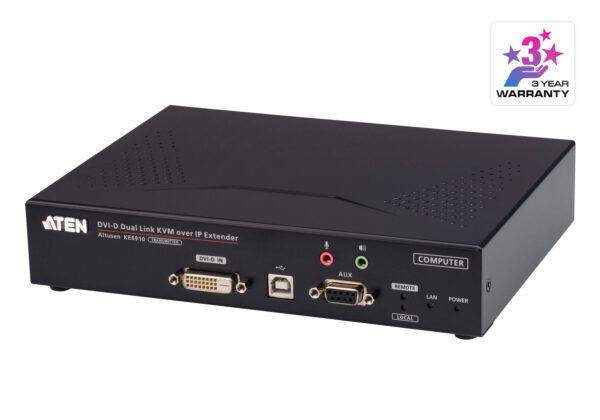 ATEN KE6910T 2K DVI-D Dual Link KVM over IP vysílač