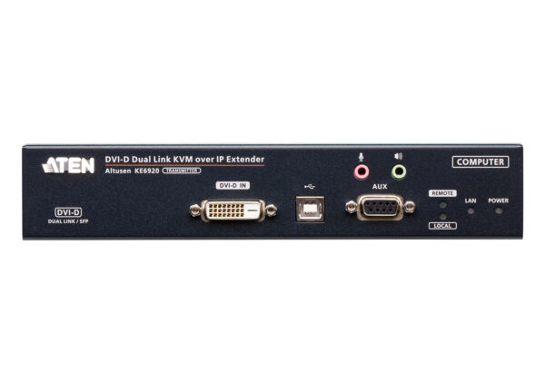 ATEN KE6920T 2K DVI-D Dual-Link KVM over IP vysílač s dvojitým SFP - Image 2