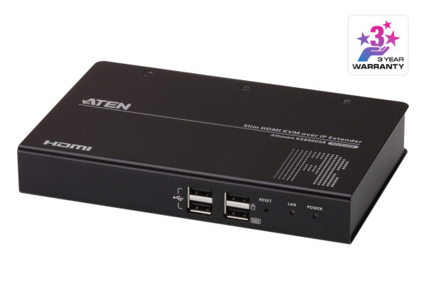 ATEN KE8900SR Přijímač KVM přes IP s jedním displejem HDMI