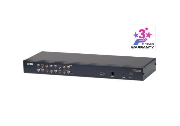 ATEN KH1516A 16portový multirozhraní (DisplayPort, HDMI, DVI, VGA) přepínač KVM Cat 5