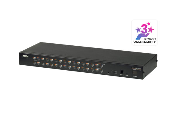 ATEN KH1532A 32portový multirozhraní (DisplayPort, HDMI, DVI, VGA) přepínač KVM Cat 5