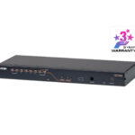 ATEN KH2508A Dvoukonzolový 8portový přepínač KVM Cat 5 s více rozhraními (DisplayPort, HDMI, DVI, VGA)