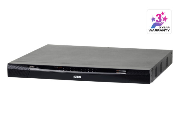 ATEN KN2124VA 1-Lokální/2-Vzdálený přístup 24-portový multirozhraní Cat 5 KVM over IP Switch