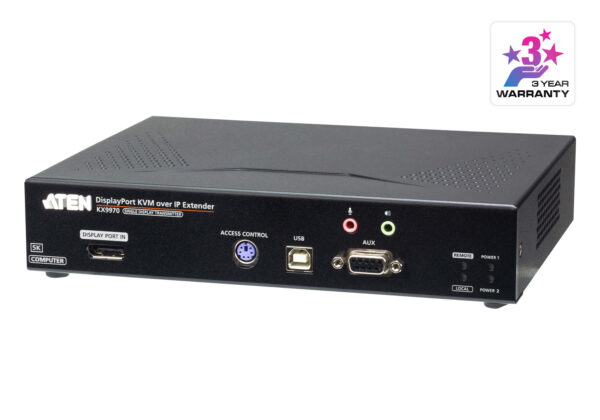 ATEN KX9970T 5K DisplayPort KVM přes IP vysílač