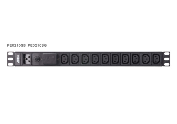 ATEN PE0210S Základní 1U PDU s přepěťovou ochranou - Image 2