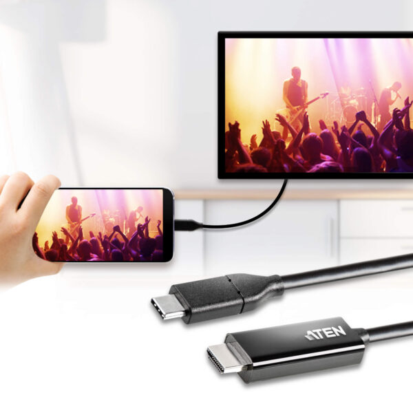 ATEN UC3238 Převodník USB-C na 4K HDMI (2,7M) - Image 2