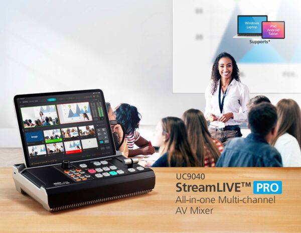 ATEN UC9040 StreamLIVE™ PRO Univerzální vícekanálový AV mixér - Image 4