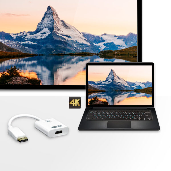 ATEN VC986 Aktivní adaptér 4K DisplayPort na HDMI - Image 2