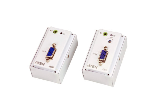 ATEN VE157 Extender VGA/Audio Cat 5 s nástěnnou deskou MK (1280 x 1024 @150 m)