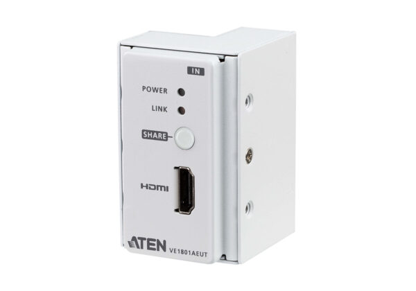 ATEN VE1801AEUT Vysílač HDMI HDBaseT-Lite s nástěnnou deskou EU / PoH (PoH PD)