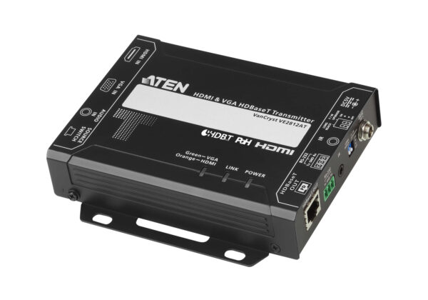 ATEN VE2812AT Vysílač HDMI a VGA HDBaseT s POH (4K@100m) (HDBaseT třídy A) (PoH PD)