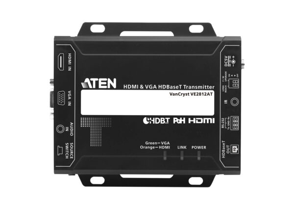 ATEN VE2812AT Vysílač HDMI a VGA HDBaseT s POH (4K@100m) (HDBaseT třídy A) (PoH PD) - Image 4