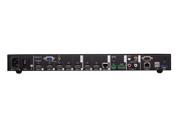 ATEN VP2730 7 x 3 bezešvé prezentační maticové přepínače se scalerem, streamováním, audio mixérem a HDBaseT - Image 3