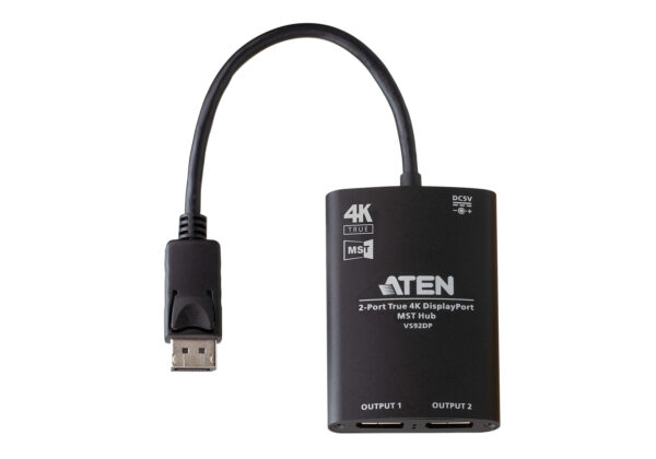 ATEN VS92DP 2portový rozbočovač True 4K DisplayPort MST - Image 3