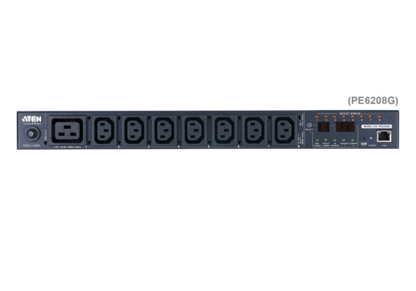 ATEN PE6208 20A/16A 8 výstupů 1U s měřením a přepínáním eco PDU - Image 7