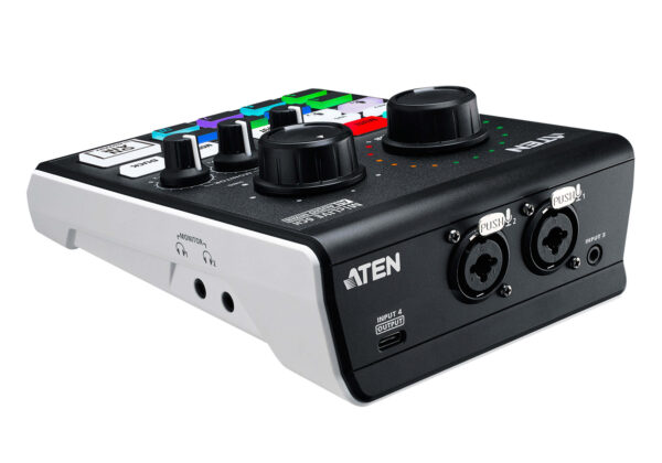 ATEN UC8000 Podcast AI Audio Mixer | MicLIVE™ 6-CH - Image 3