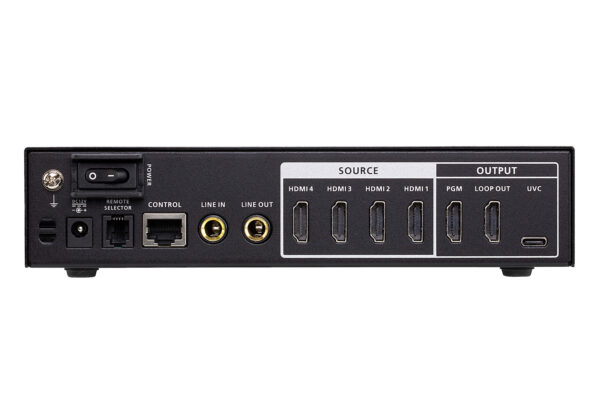 ATEN UC3430 CAMLIVE™ PRO 4K 4-vstupní HDMI na USB video přepínač - Image 4