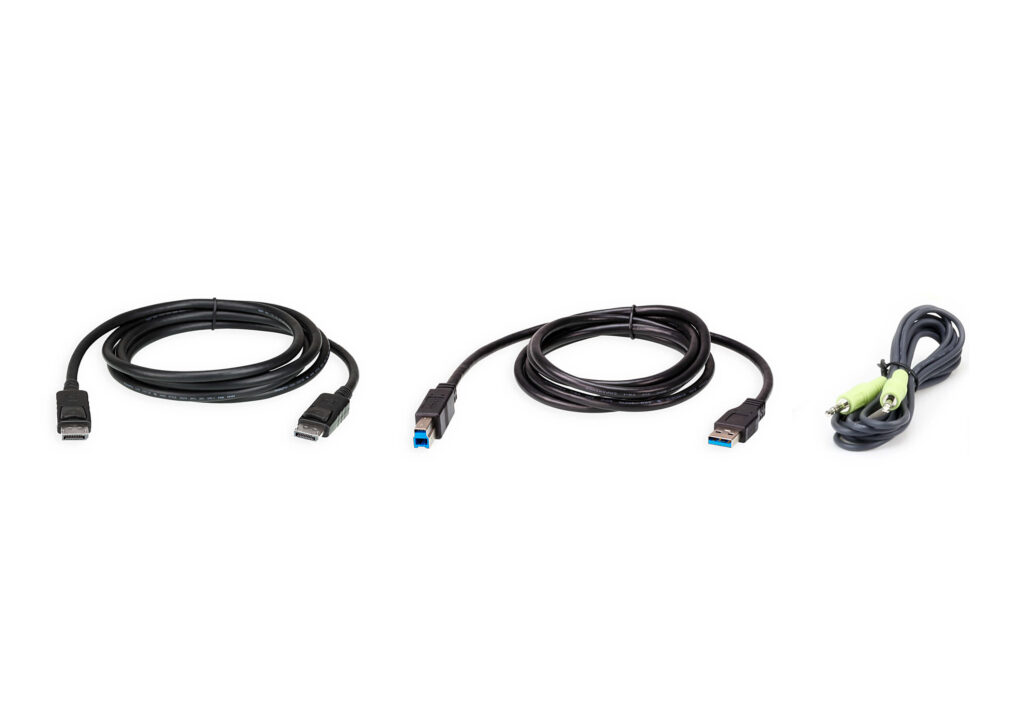 ATEN 2L-7D02UDPX3 - Zestaw kabli KVM 2M USB DisplayPort