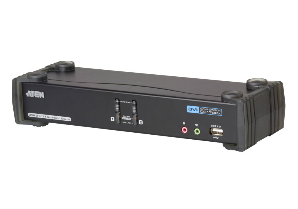 ATEN CS1782A - 2-portowy przełącznik KVMP™ USB DVI Dual Link/Audio 7.1