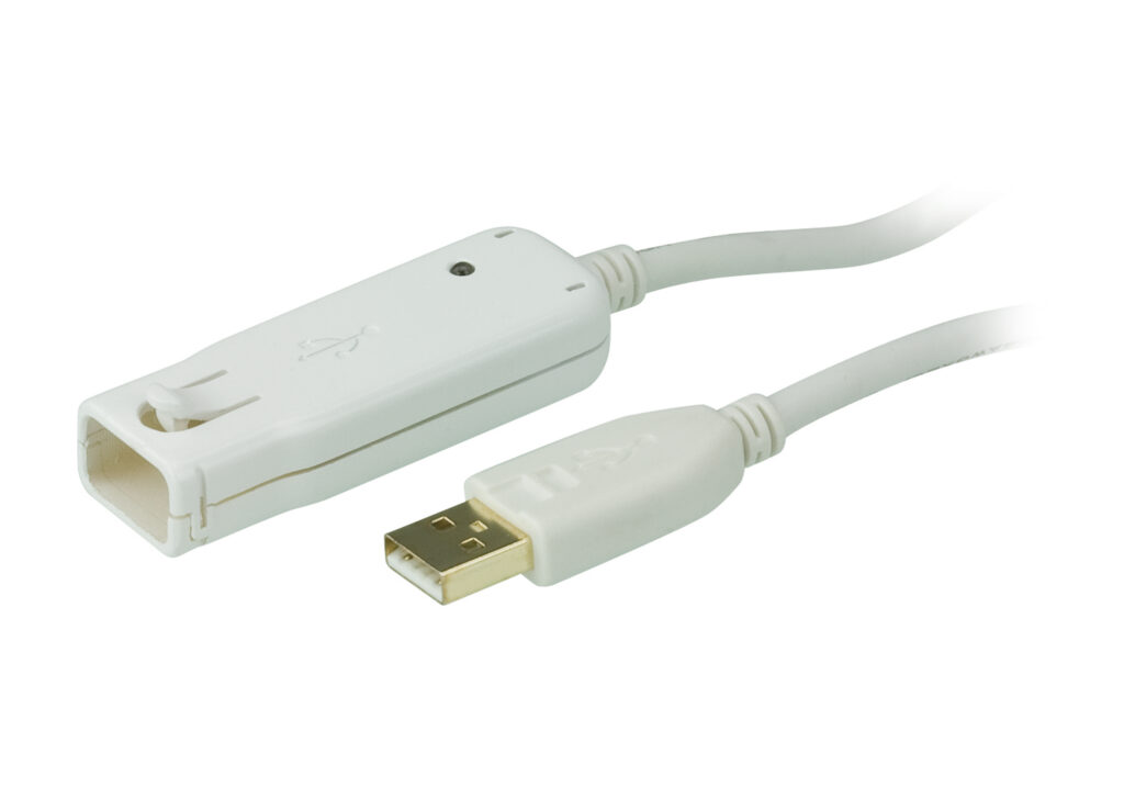 ATEN UE2120 - Kabel ekstendera 12m USB 2.0 (połączenie łańcuchowe do 60m)