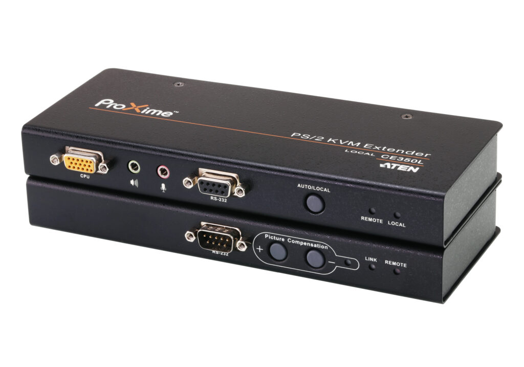 ATEN CE350 - Ekstender KVM PS/2 VGA/Audio Cat 5 (1600 x 1200@150m)