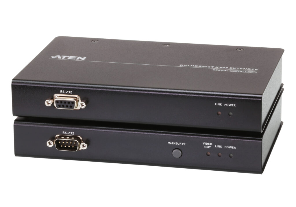 ATEN CE620 - Ekstender KVM USB DVI HDBaseT 2.0 (1920 x 1200 przy 100 m)