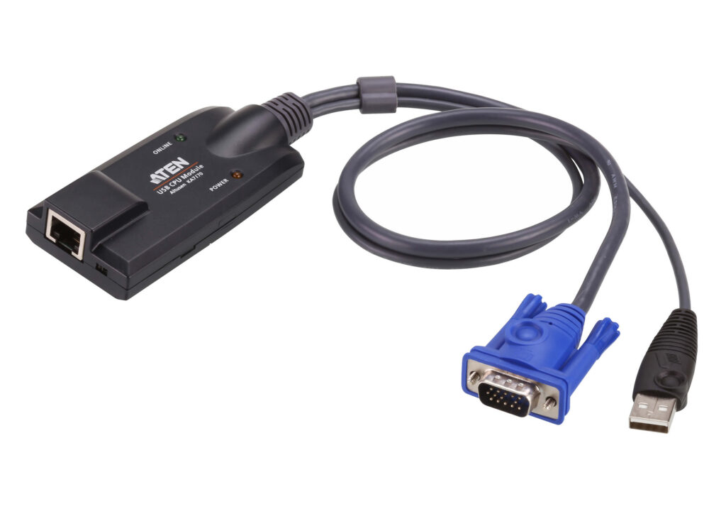 ATEN KA7170 - Adapter KVM VGA USB z obsługą Composite Video