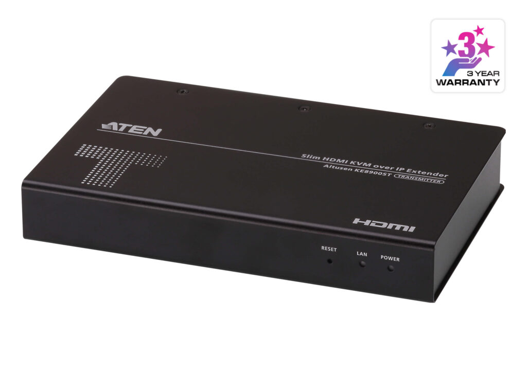 ATEN KE8900ST - Jednomonitorowy nadajnik ekstendera KVM over IP HDMI typu slim
