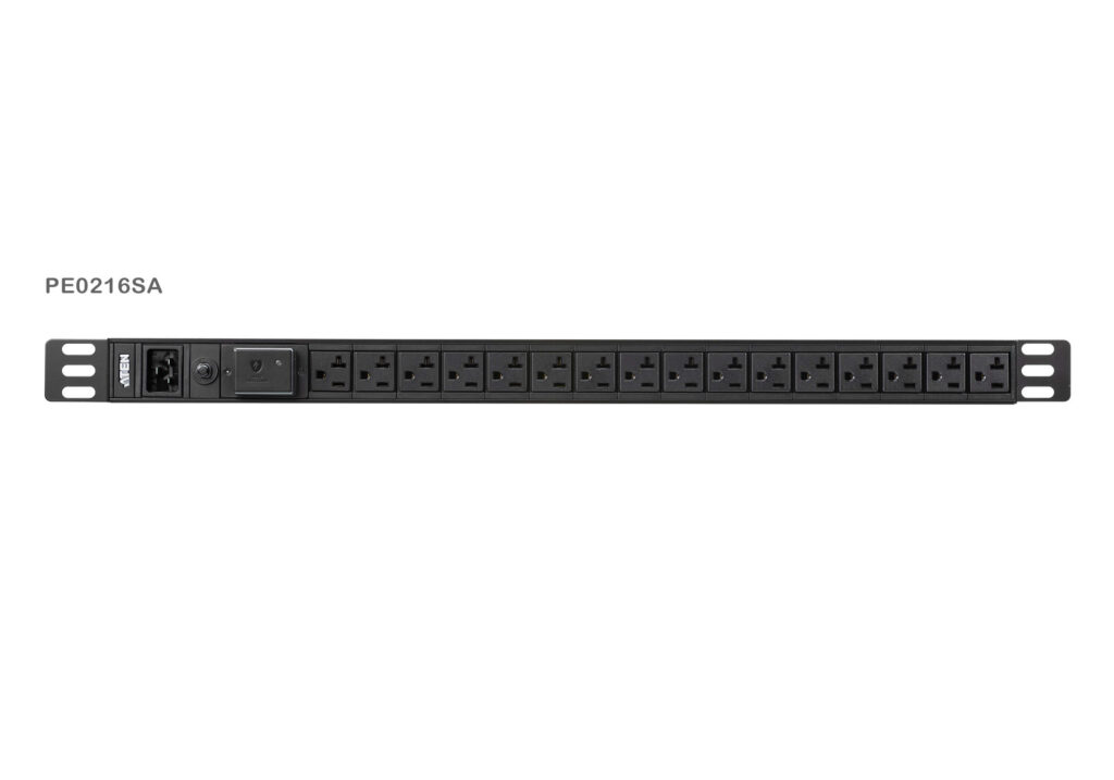 ATEN PE0216S - Podstawowe PDU 0U z ochroną przeciwprzepięciową