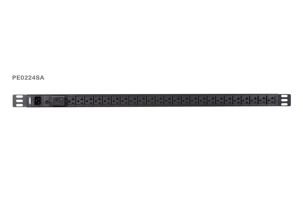ATEN PE0224S - Podstawowe PDU 0U z ochroną przeciwprzepięciową