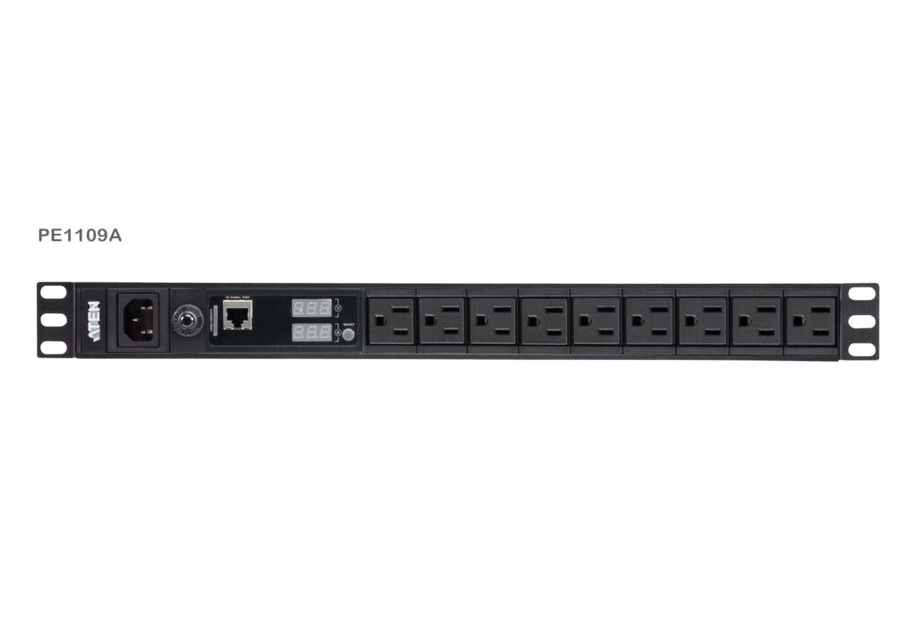 ATEN PE1109 - Podstawowe PDU 1U z pomiarem
