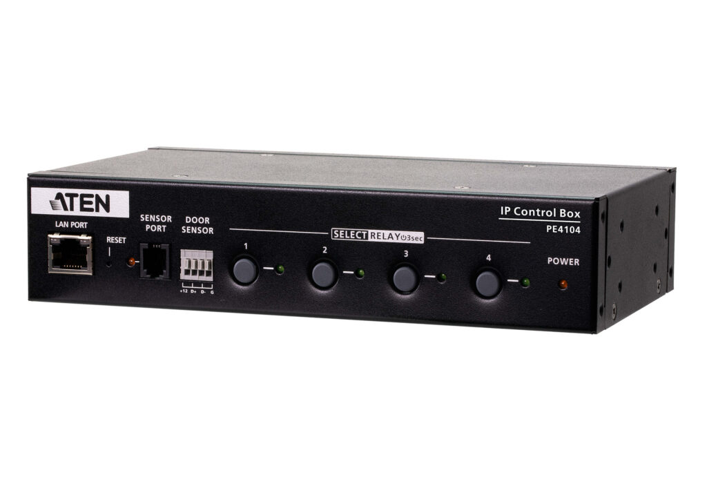 ATEN PE4104 - 4-wyjściowy IP Control Box (mini PDU z dostępem IP)