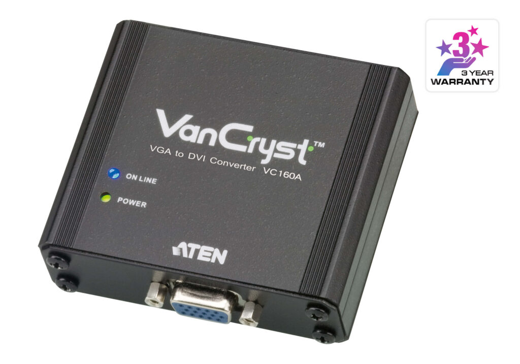 ATEN VC160A - Konwerter VGA na DVI